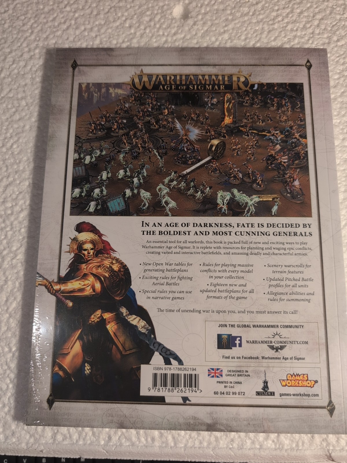 Warhammer: Age of Sigmar – General’s Handbook 2018 New Sealed