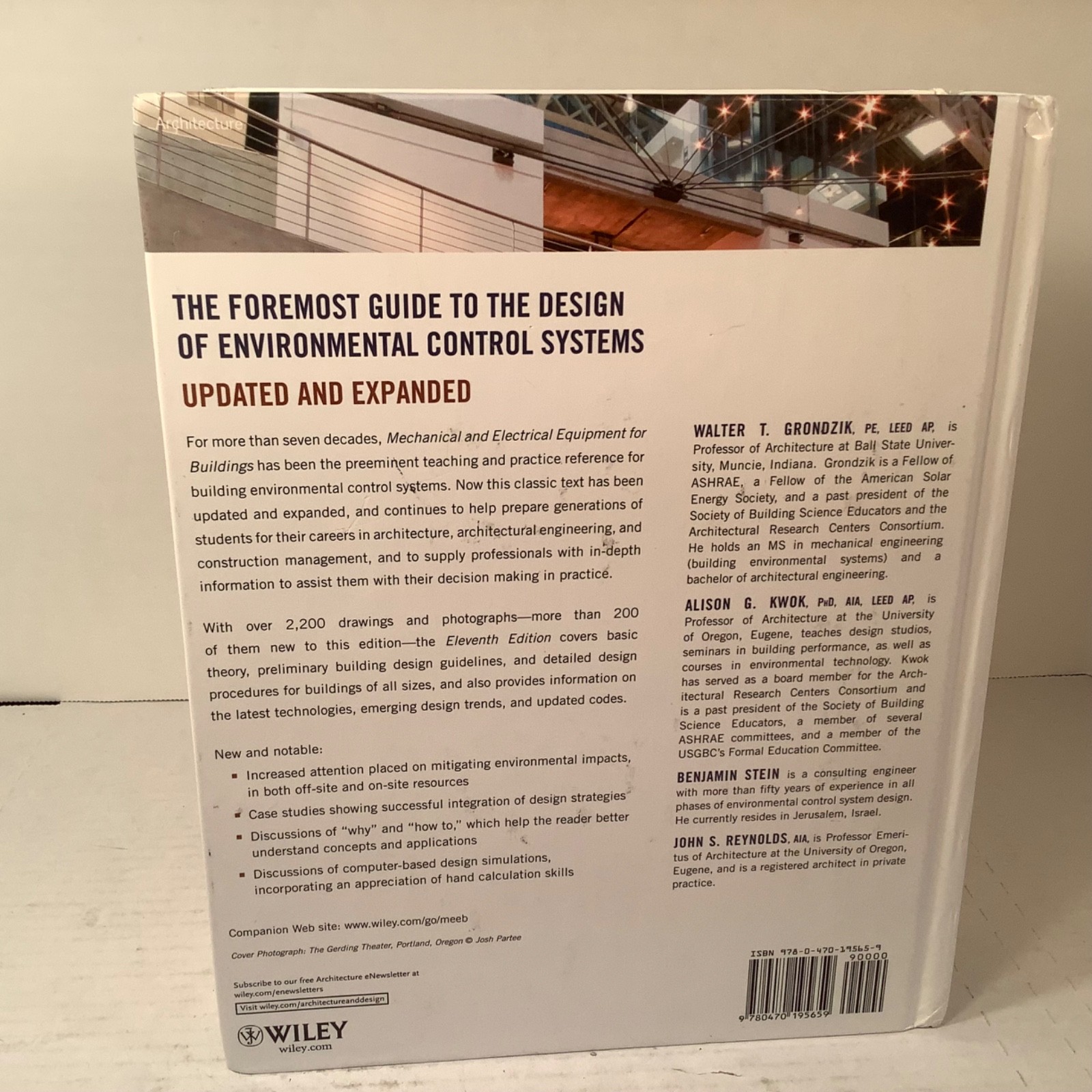 Mechanical and Electrical Equipment for Buildings by Alison G. Kwok, Benjamin…