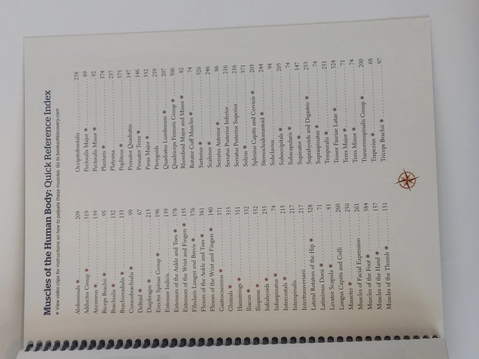 Books Of Discovery Trail Guide To The Body Spiral Bound Textbook White Sixth