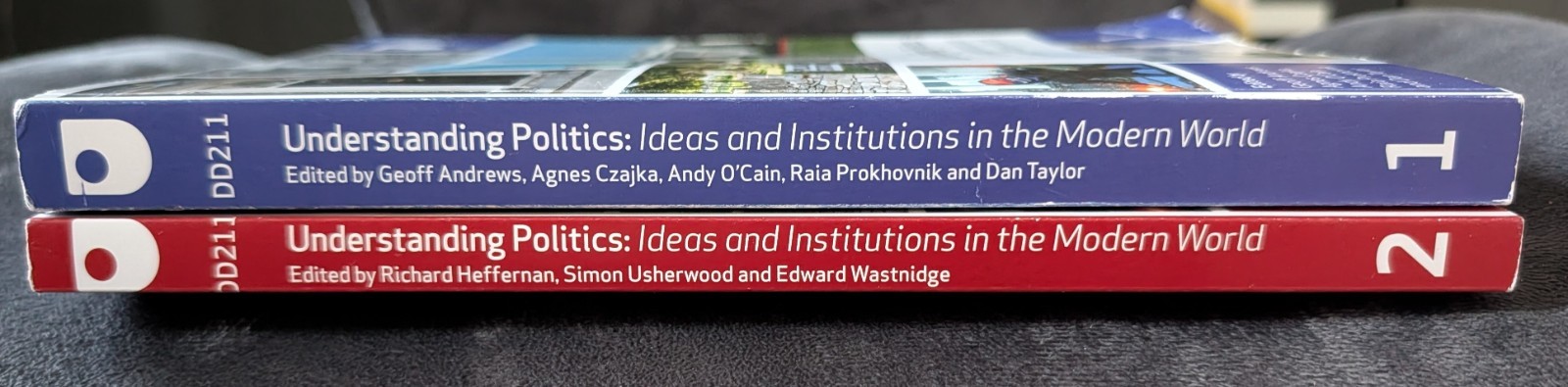 OPEN UNIVERSITY DD211 Understanding politics 2nd edition VERY GOOD CONDITION