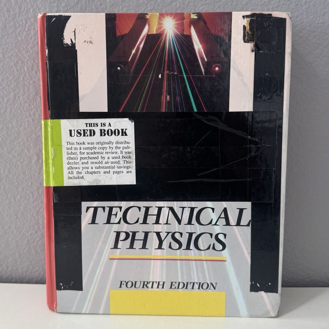 Technical Physics 4th Edition Hardcover Textbook (1996) Bueche & Wallach