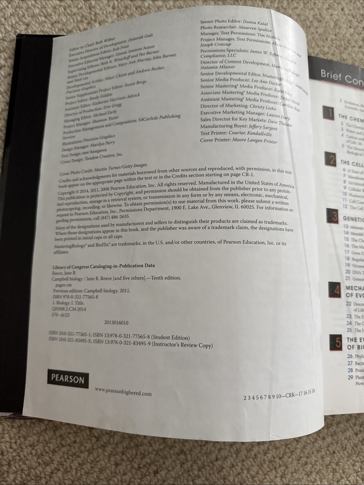 Campbell Biology by Peter V. Minorsky, et al (2013, Hardcover)