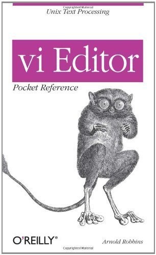 vi Editor Pocket Reference (Pocket Reference (OReilly)) – Paperback – VERY GOOD