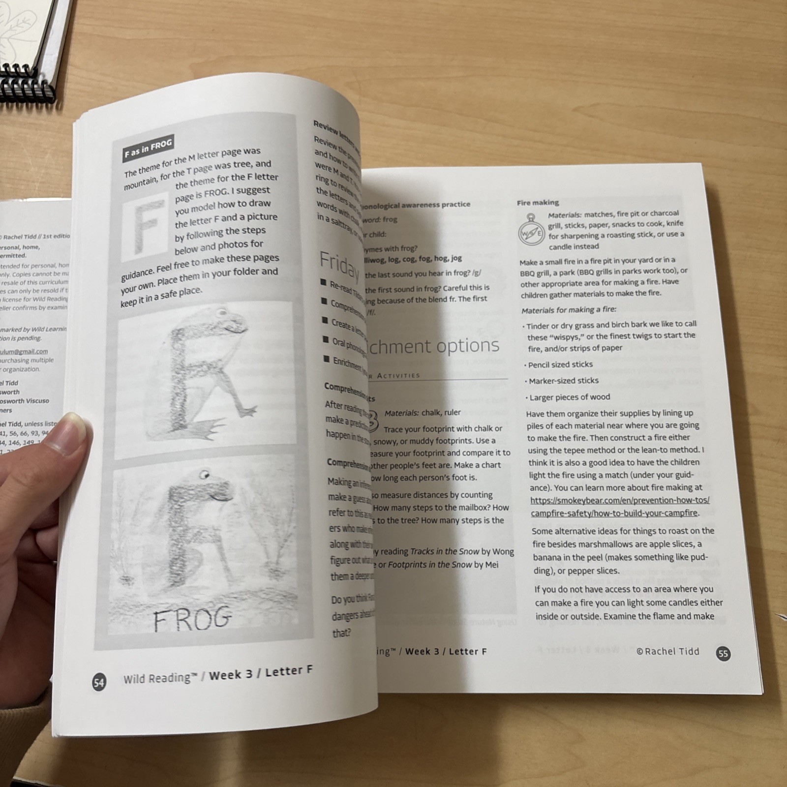 Wild Reading Curriculum Level One Rachel Tidd Wild Learning NO WRITING Spiral