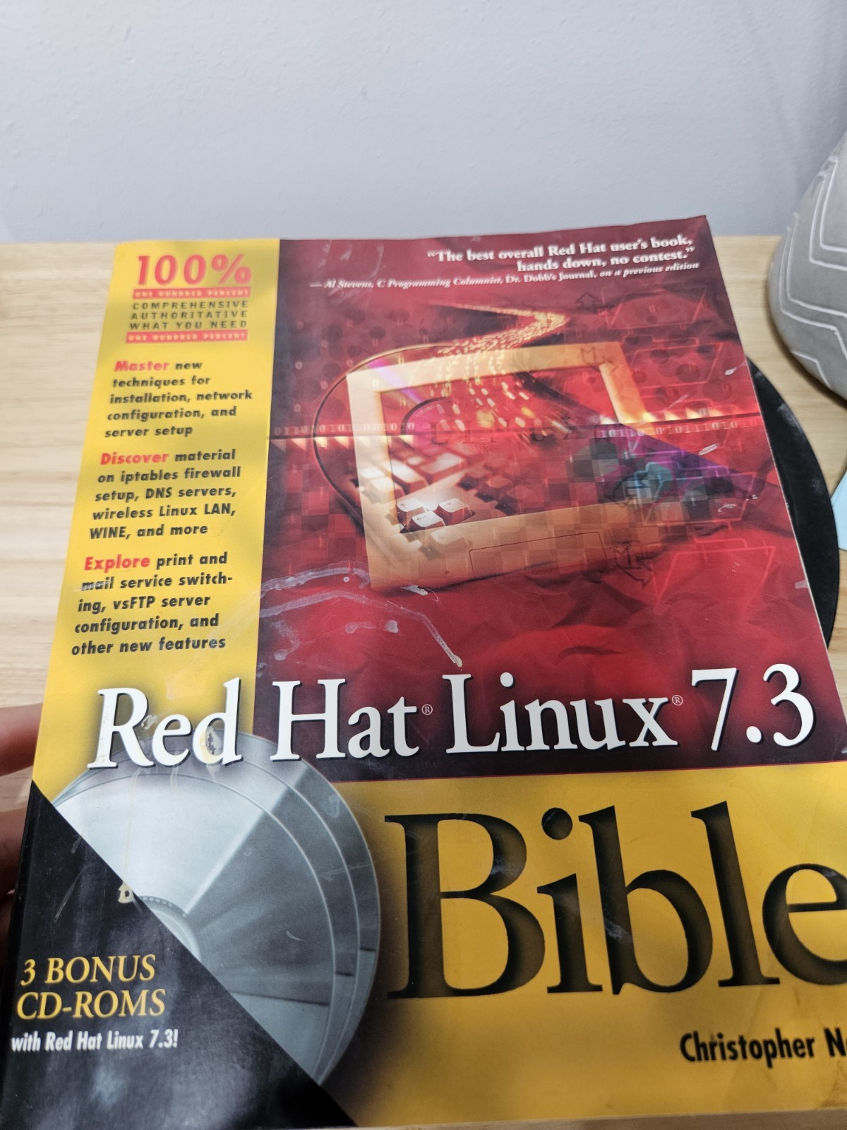 RED HAT LINUX 7.3 BIBLE By Christopher Negus 2002 Paperback