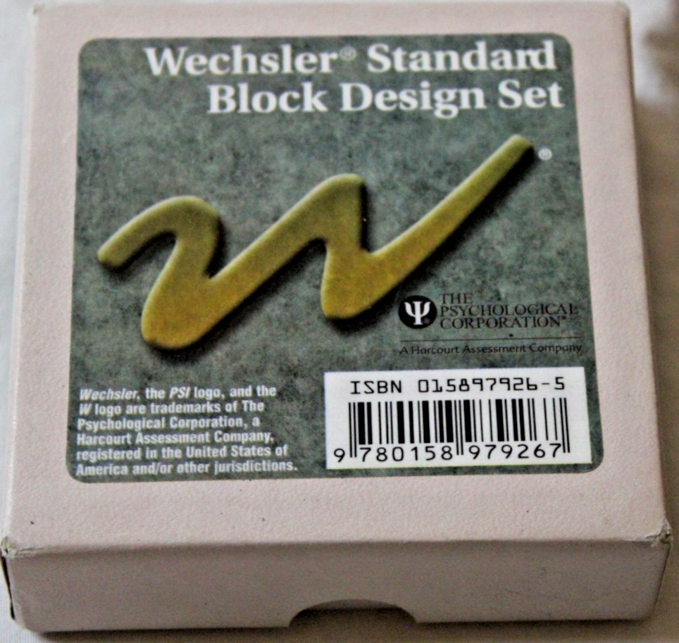 WISC-IV Wechsler Intelligence Scale for Children Fourth Edition Psychologist