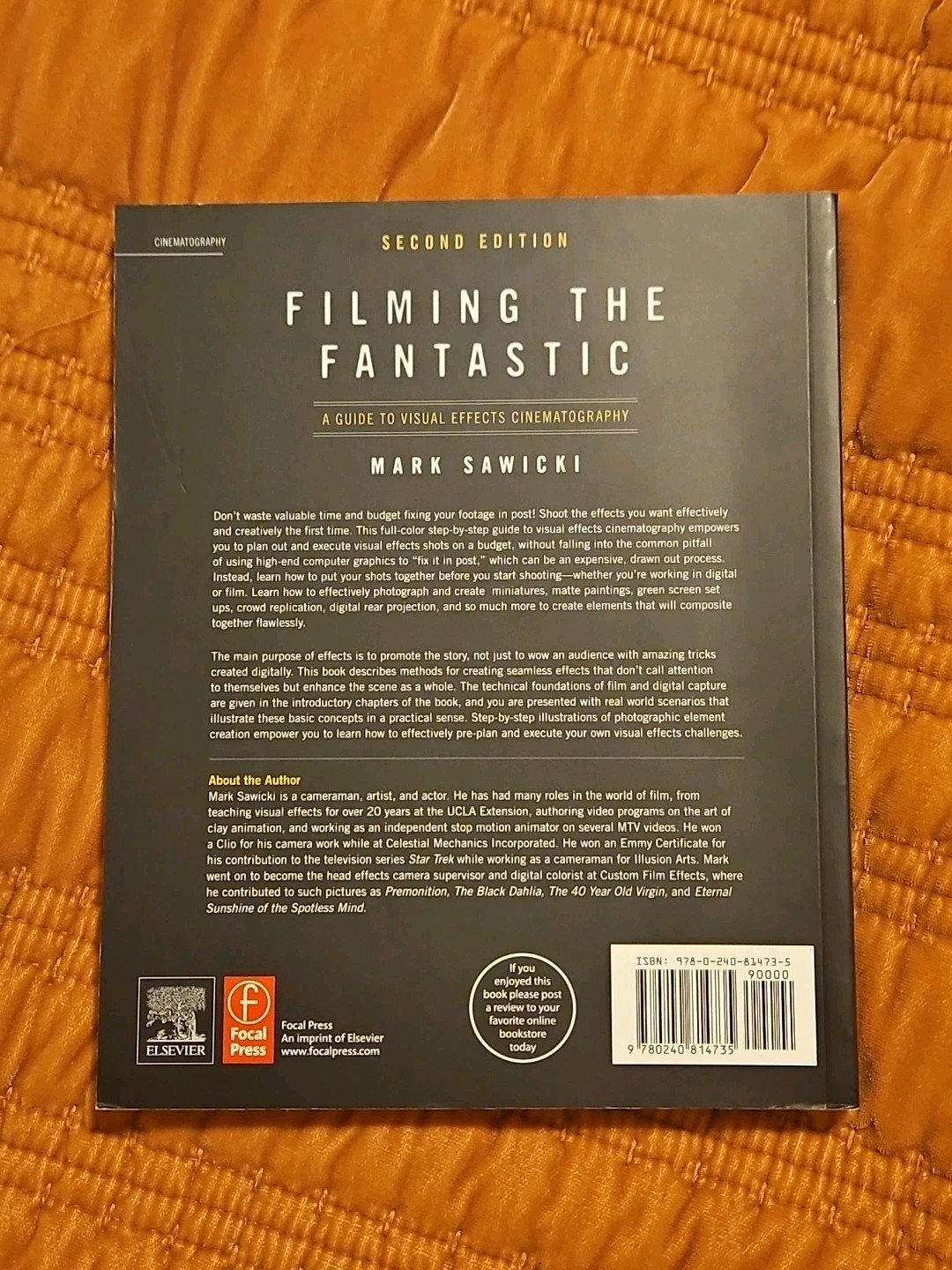 Filming the Fantastic : A Guide to Visual Effects Cinematography, Paperback