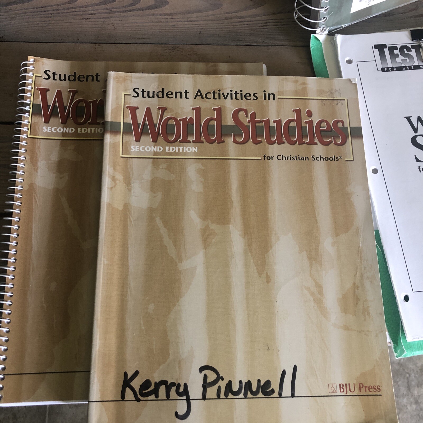 Bob Jones University grade 7 Christian homeschool curriculum World Studies