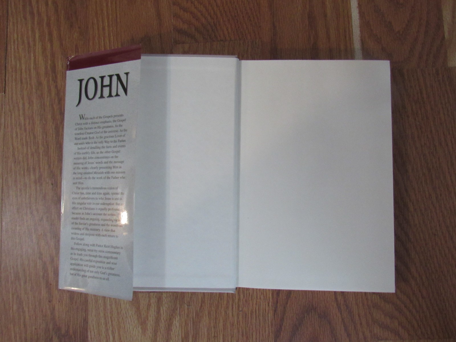 John: That You May Believe (Preaching the Word) By R Kent Hughes HBDJ NICE!