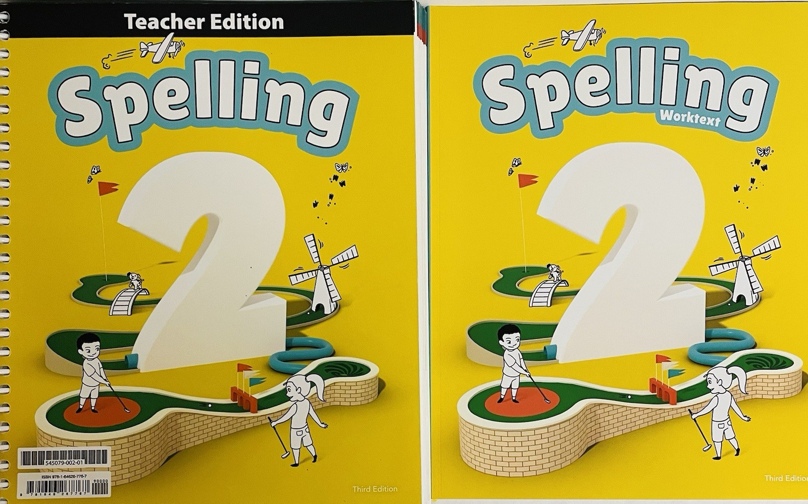 BJU Press Spelling 2 Teacher Edition & Student Worktext 4th Edition Grade 2