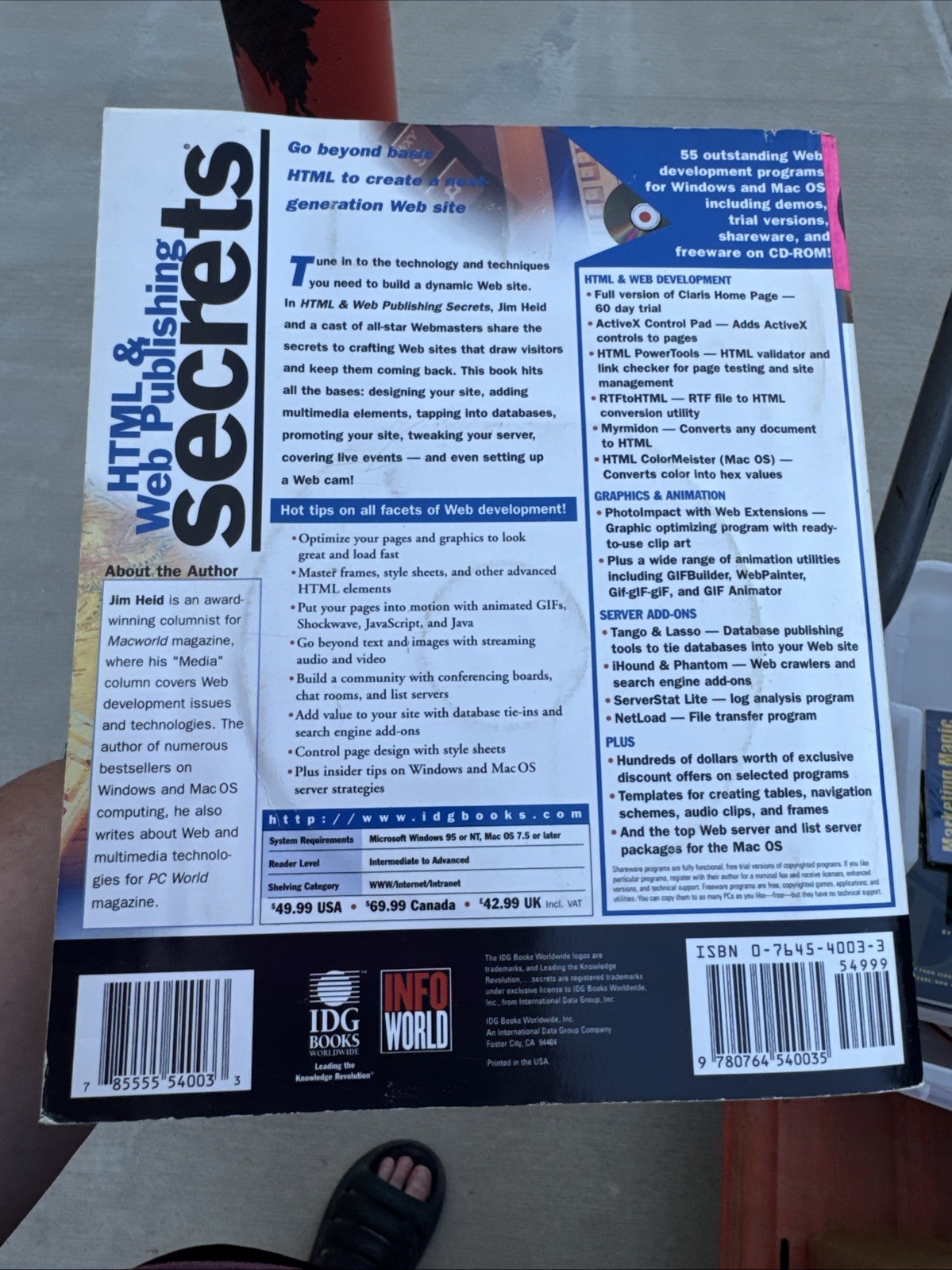 HTML and Web Publishing Secrets by Jim Heid and Dan P. Sydow (1998, Trade..(JA)