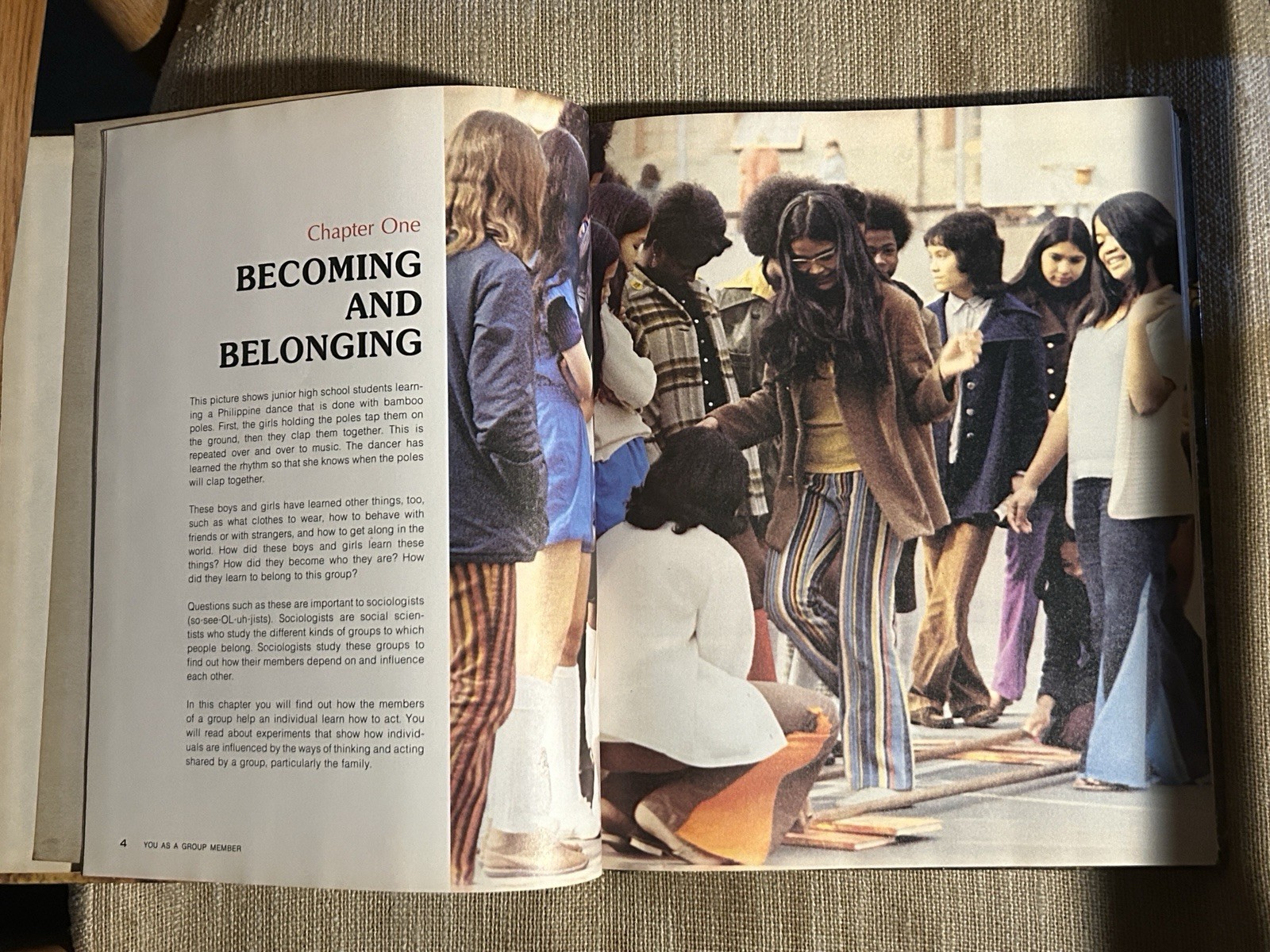Vtg So-Sci Txtbk ‘Settings For Change The Social Sciences- Concepts & Values ‘77