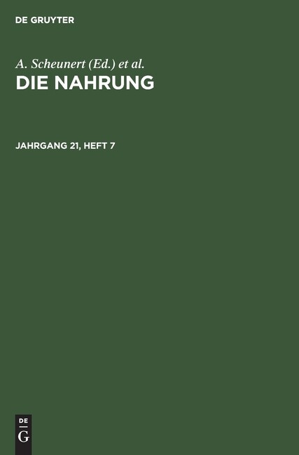 Die Nahrung