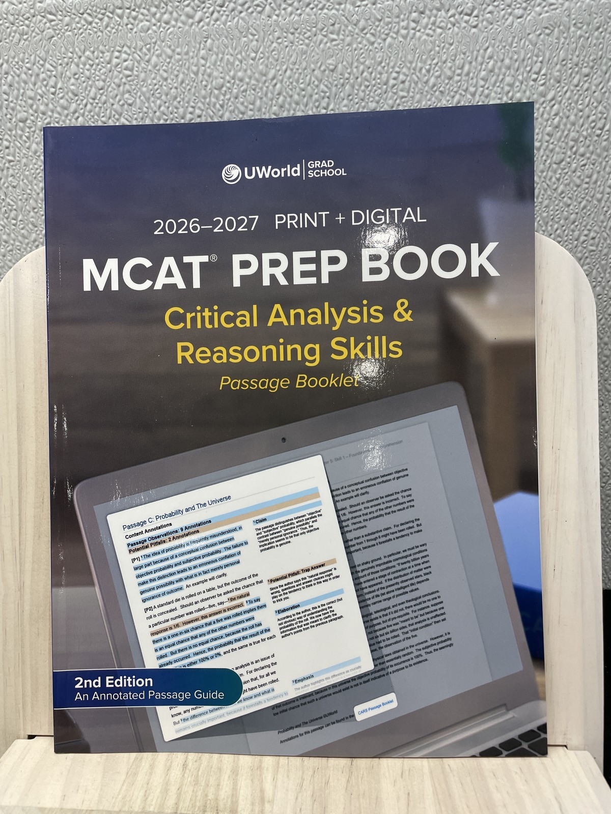 UWorld 2026-2027 MCAT Prep Books Set of 8 Books (No Digital Code) Books Only