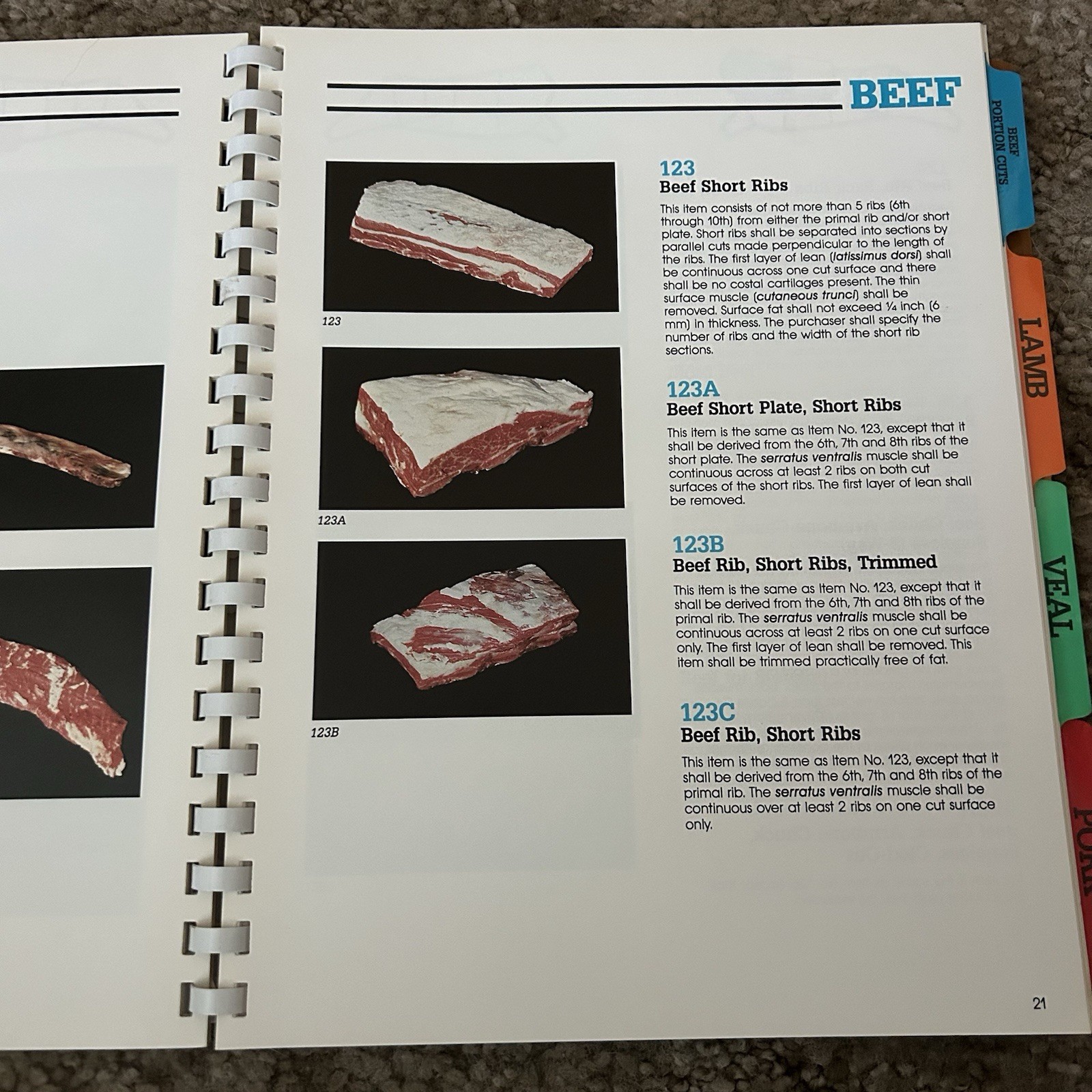 The Meat Buyers Guide National Association of Meat Purveyors 1988 Edition
