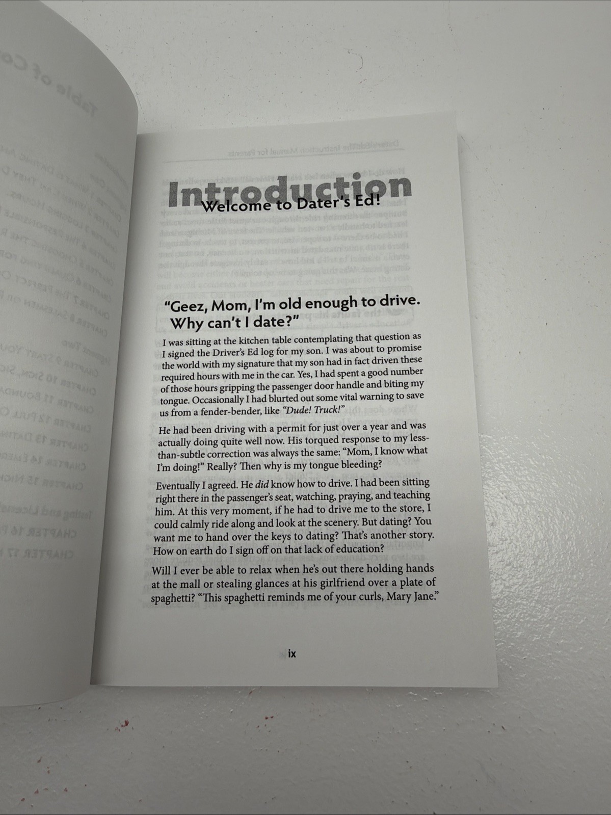 Dater’s Ed: The Instruction Manual for Parents (Signed Copy)