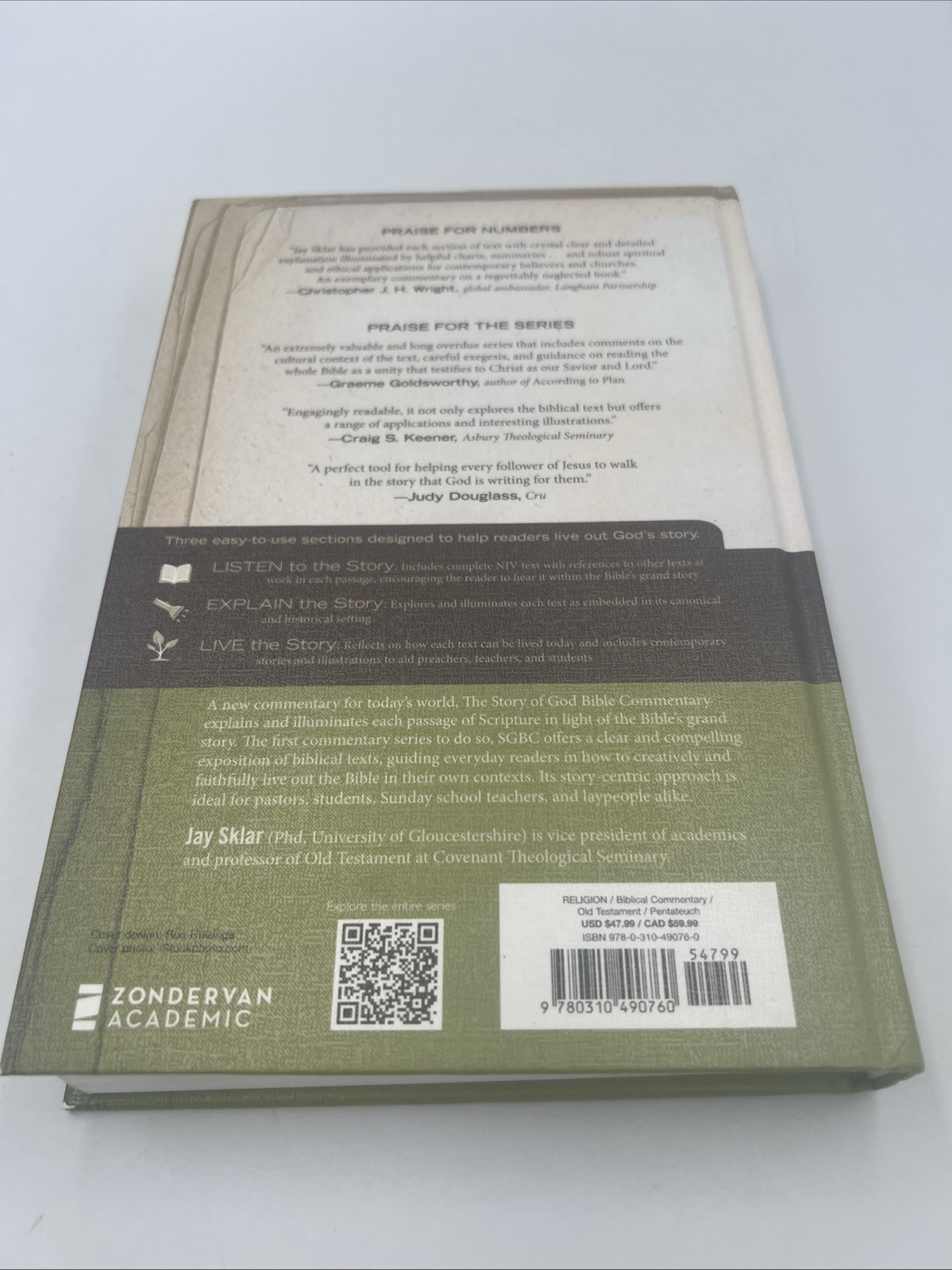 The Story of God Bible Commentary Ser.: Numbers by Tremper Longman III (2023,…