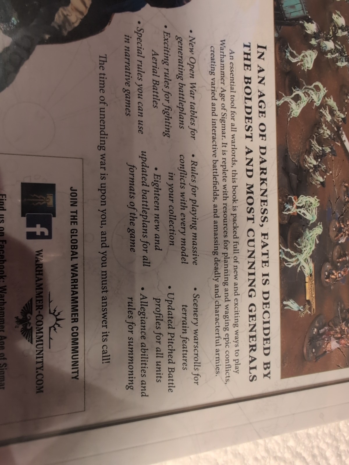 Warhammer: Age of Sigmar – General’s Handbook 2018 New Sealed