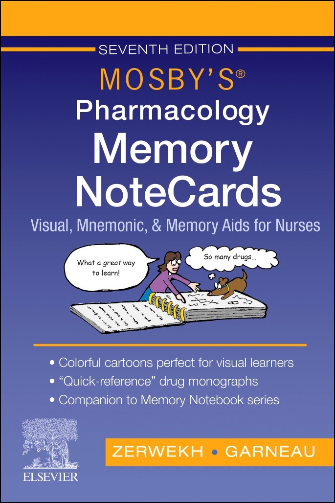 Mosby’s Pharmacology Memory NoteCards