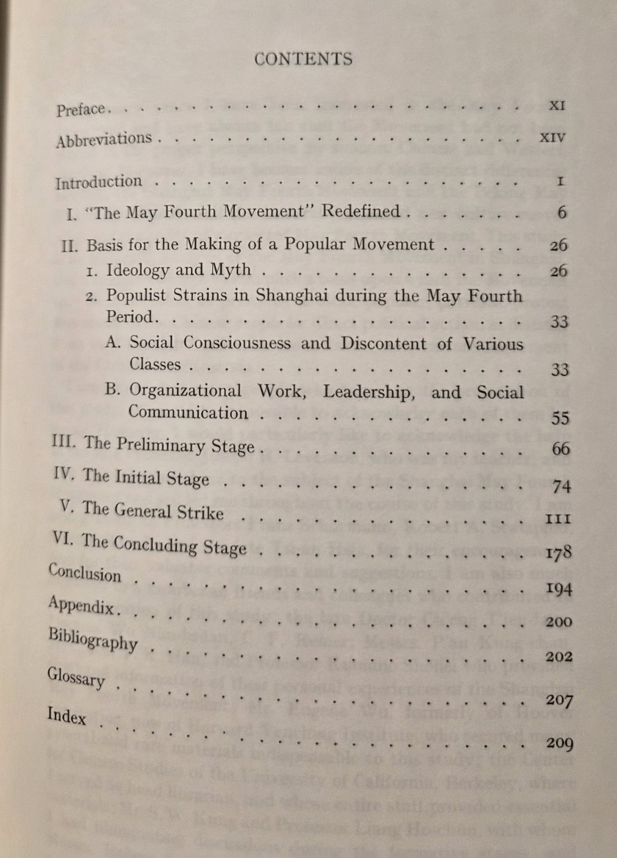 THE MAY FOURTH MOVEMENT IN SHANGHAI: Joseph Chen 1st Edition (see photos:)