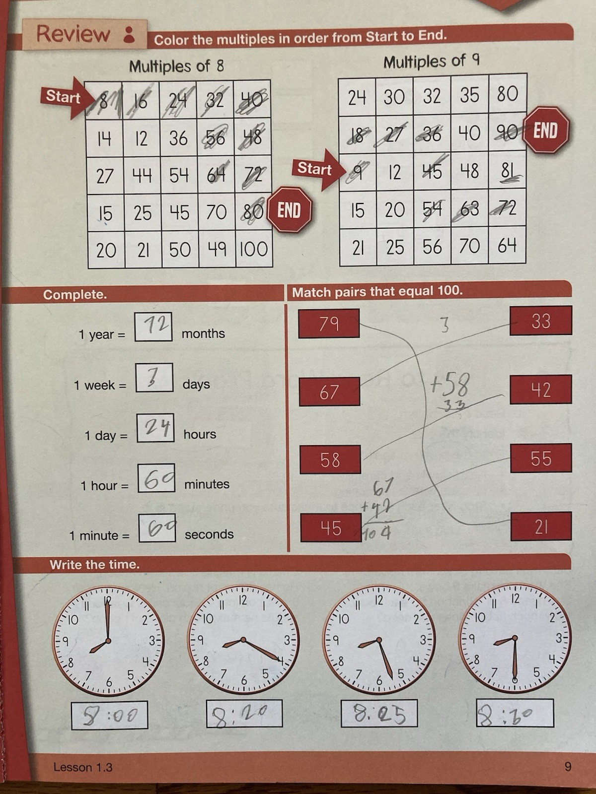 Well Trained Mind Fourth Grade Math With Confidence Workbook Part A – Writing