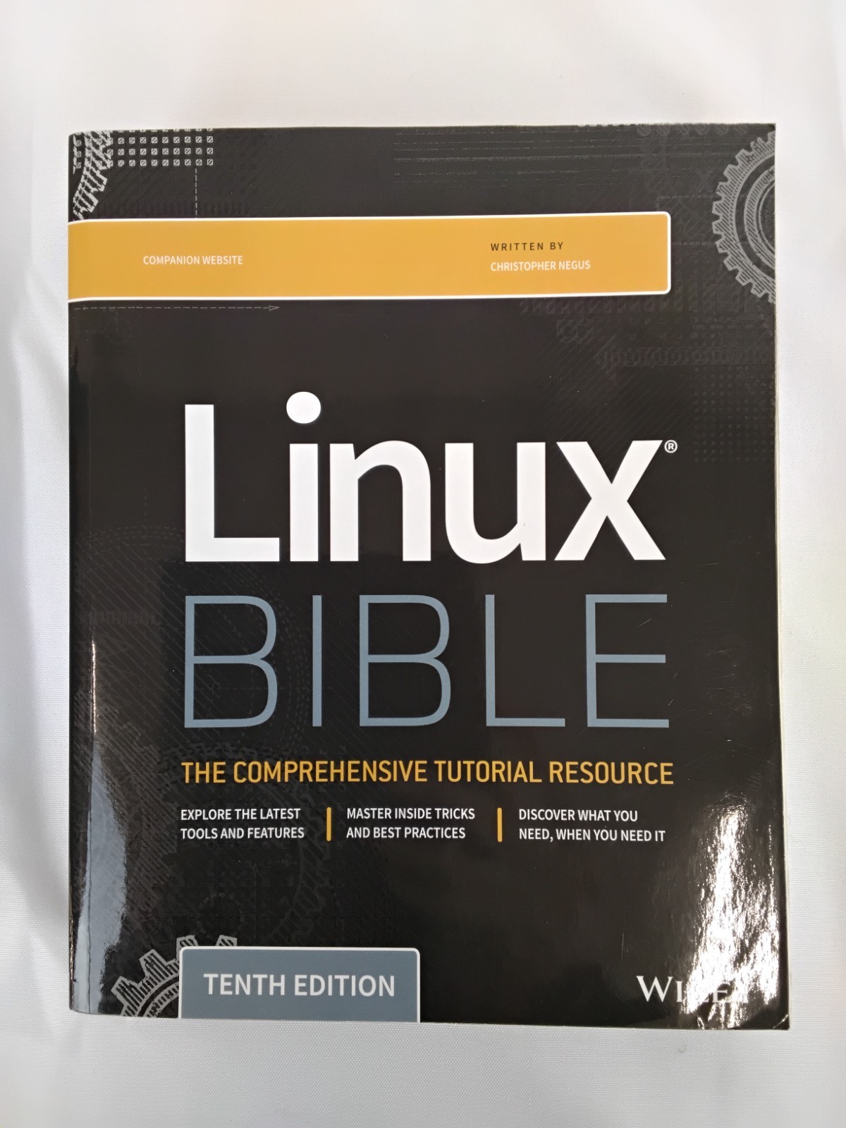 Linux Bible by Christopher Negus 10th Edition Wiley 2020 Softcover #Z4688