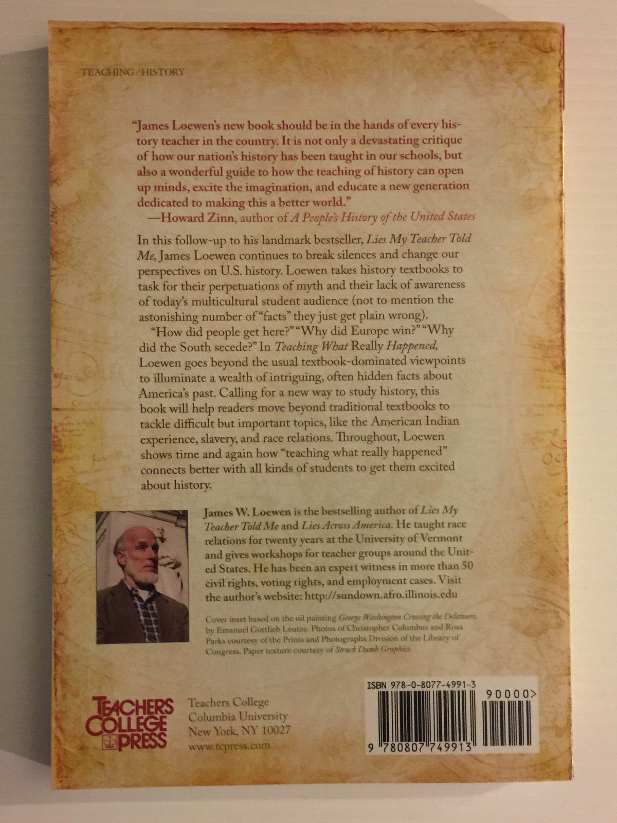 Teaching What Really Happened by James W. Loewen – History – Social Studies