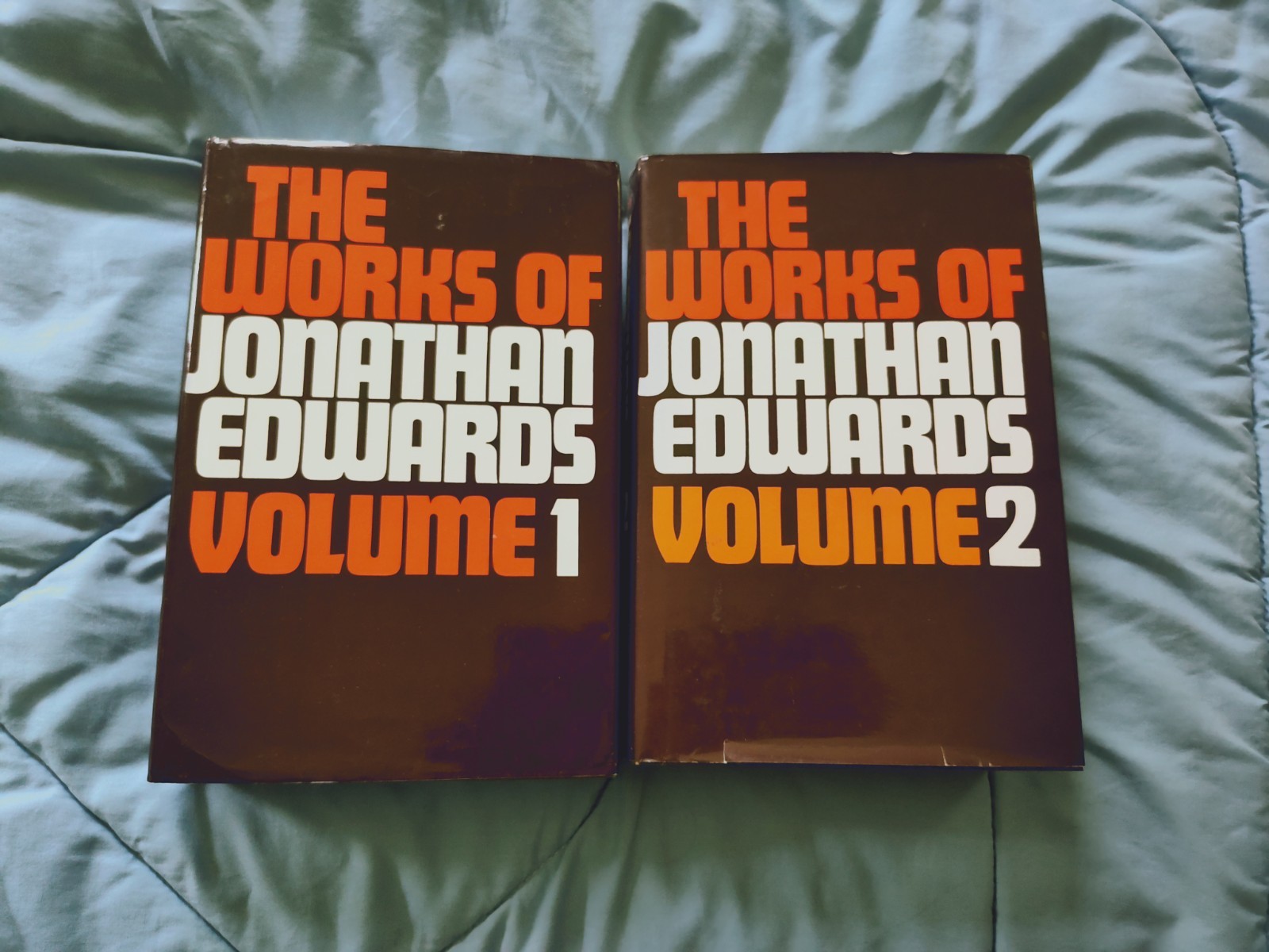 THE WORKS OF JONATHAN EDWARDS * 2 Volume Set* Banner of Truth Trust HBDJ