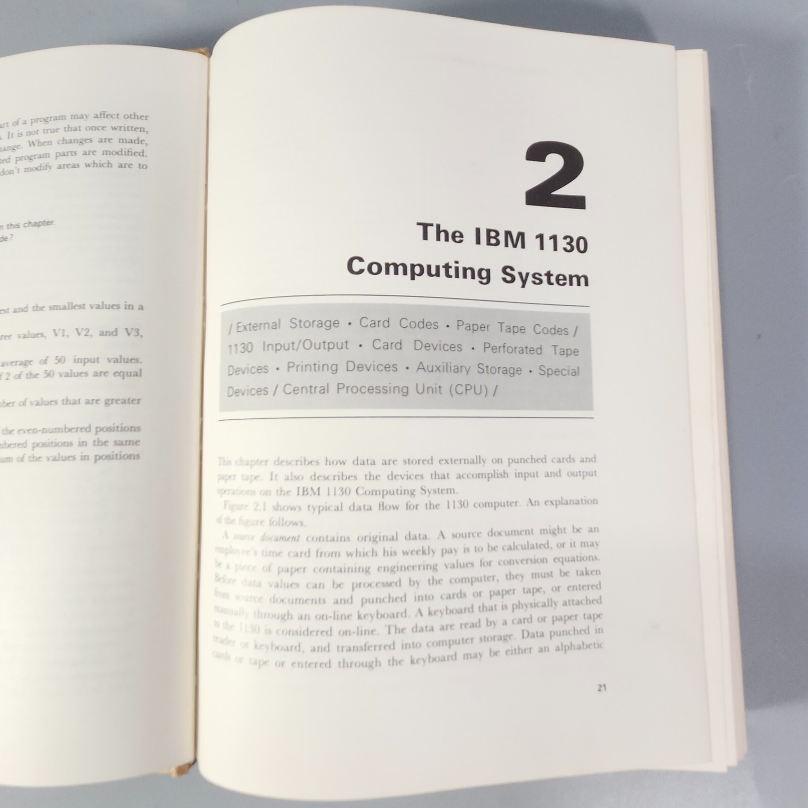 VTG Computer Program Textbook Programming the IBM 1130 JK Hughes 1969 Book HC