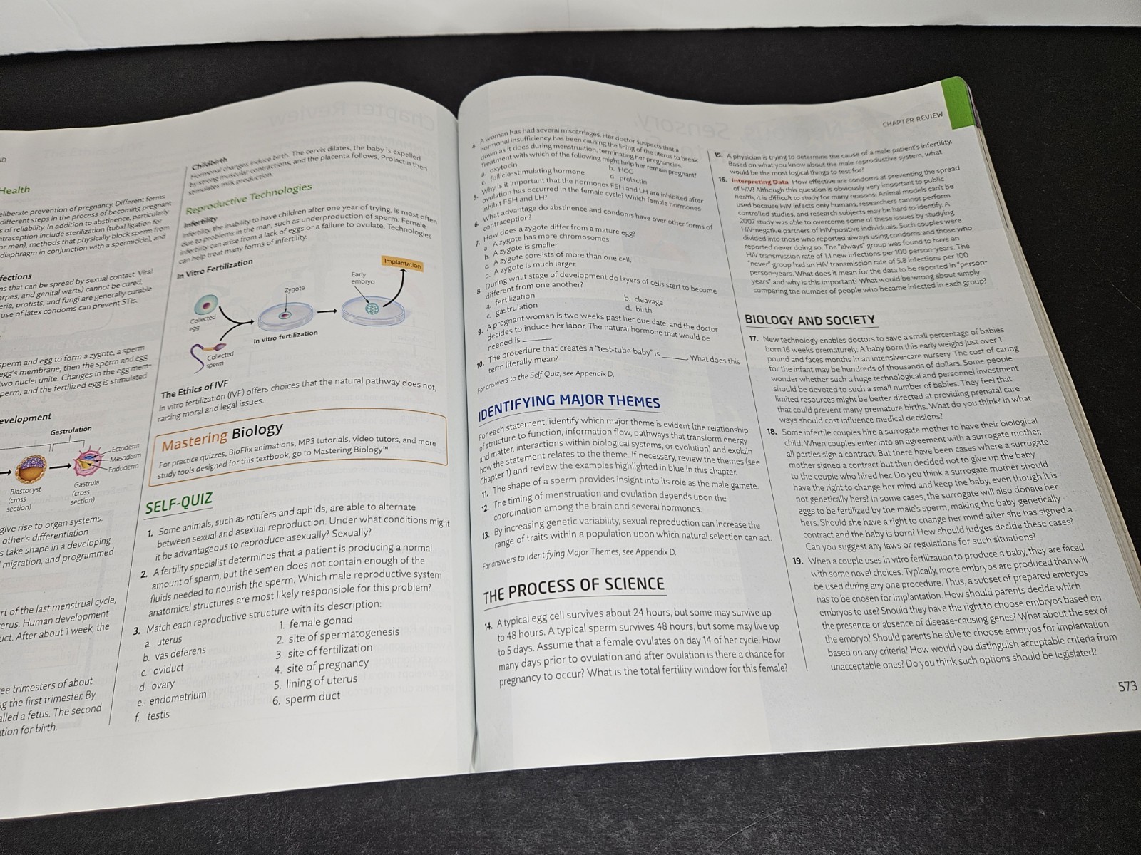 Campbell ESSENTIAL BIOLOGY with Physiology, 6th Ed by Simon, 2019 PB, Used