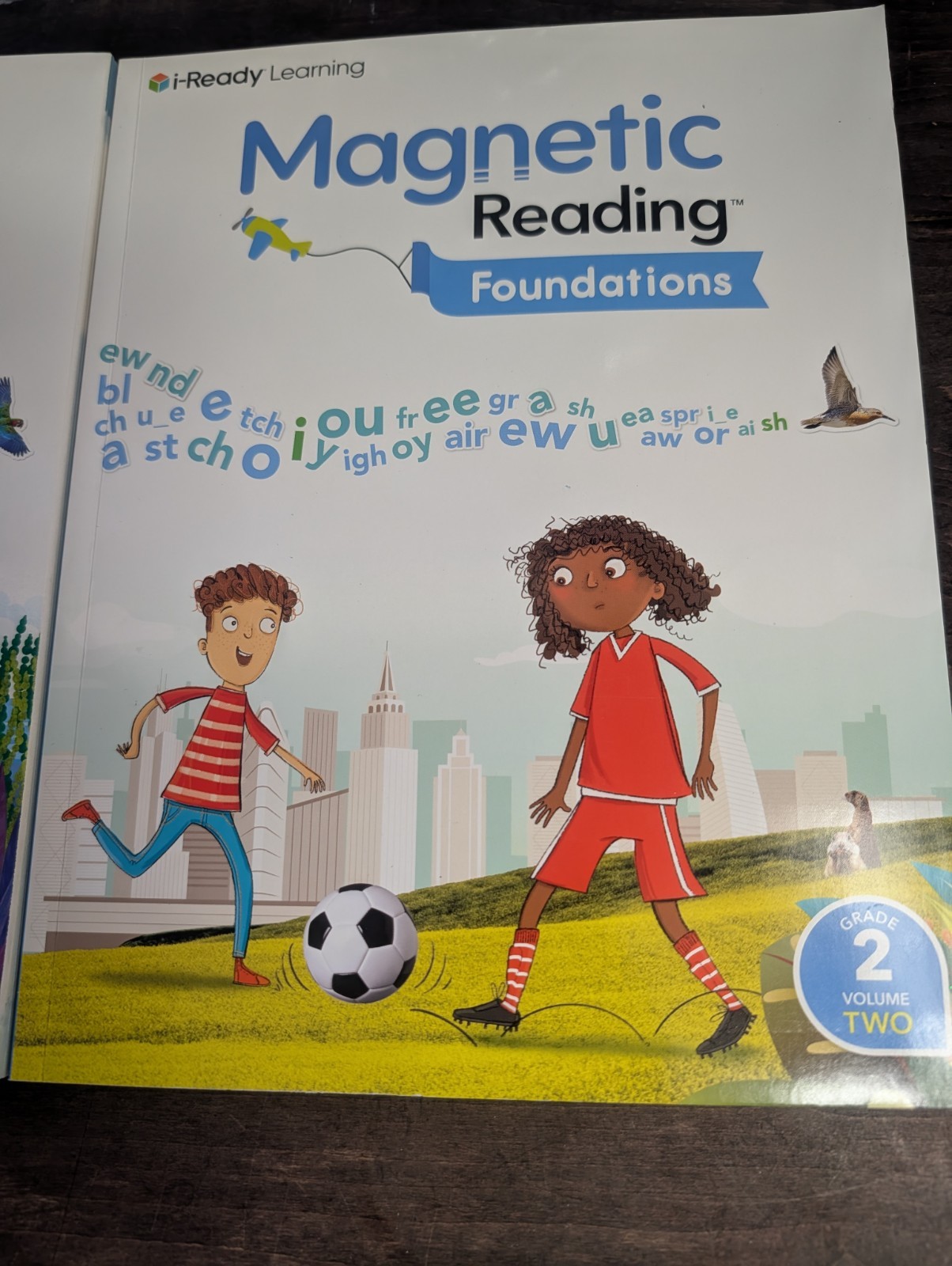 2 Book Set I-Ready Learning Magnetic Reading Foundations Grade 2 V.1 and V.2