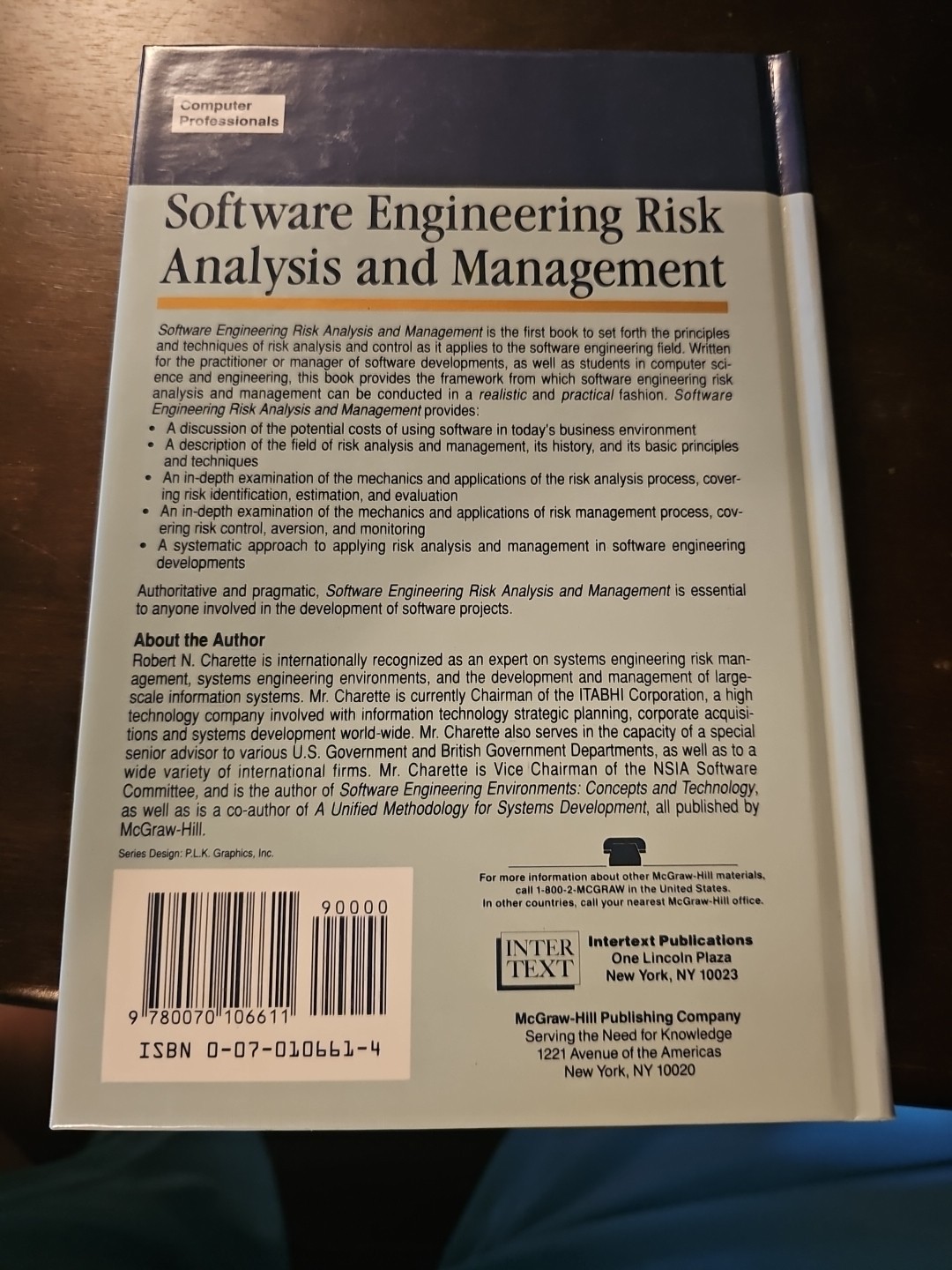 Software Engineering Ser.: Software Engineering Risk Analysis and Management by