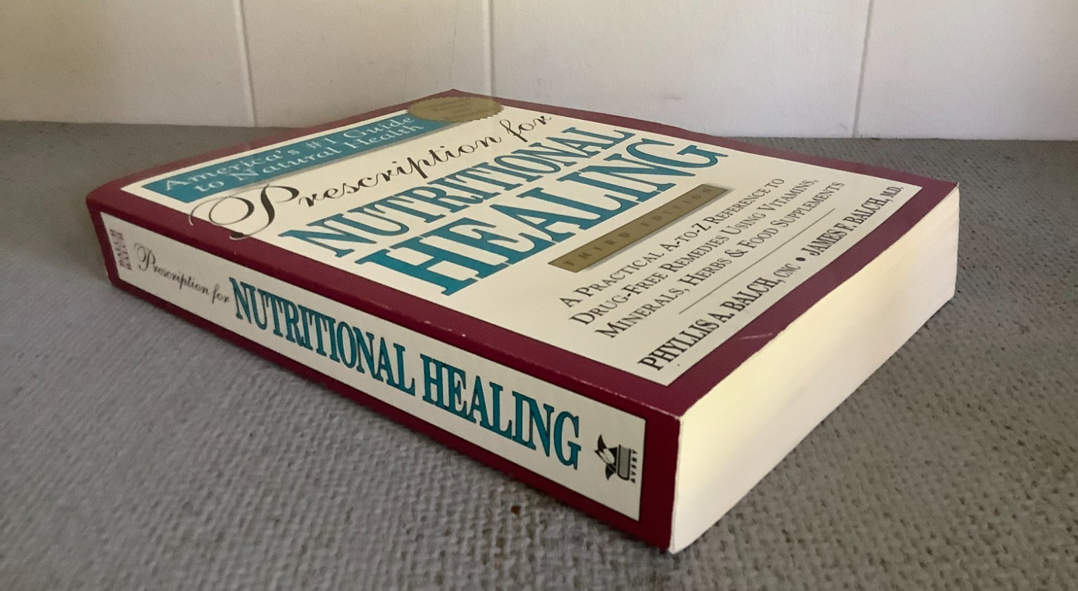 Prescription for Nutritional Healing 3rd Edition, Paperback, by Balch EXCELLENT