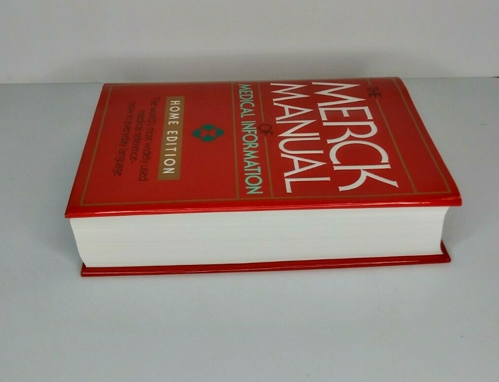 MERCK MANUAL of Medical Information Home Edition HC w/ Dust Jacket 1997