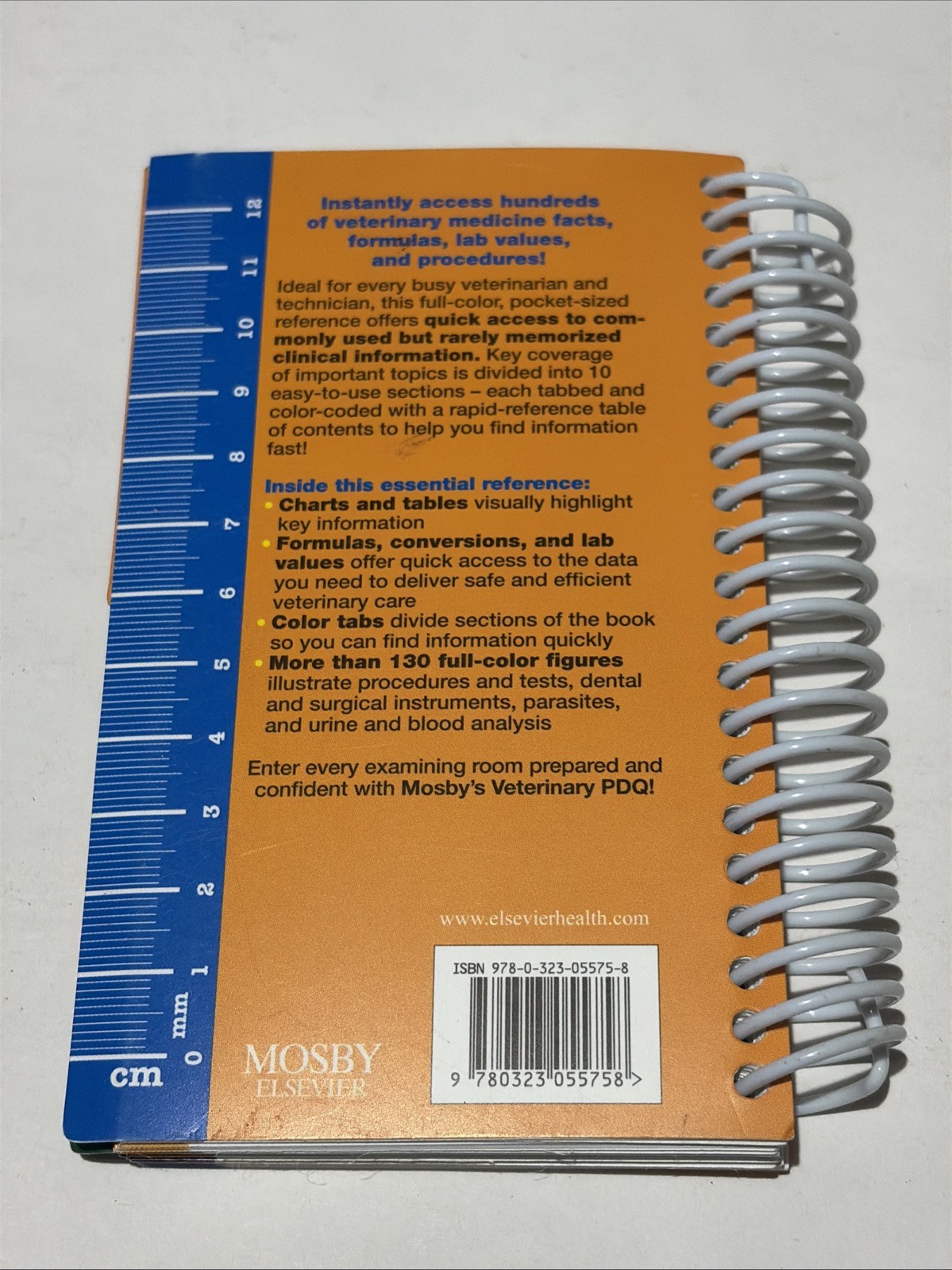 Mosby’s Veterinary PDQ by Margi Sirois (2008, Spiral)