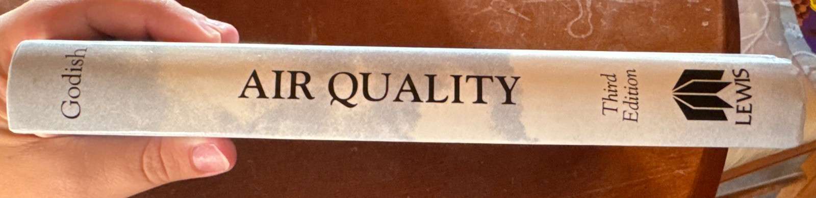 Air Quality by Thaddeus Godish (1997, Hardcover)