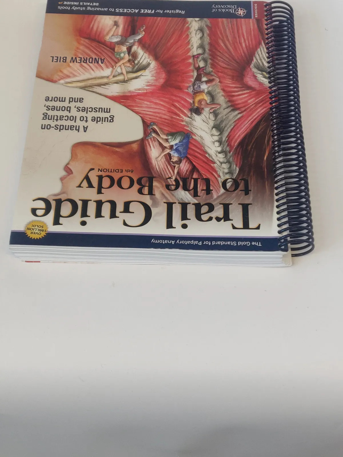 Books Of Discovery Trail Guide To The Body Spiral Bound Textbook White Sixth