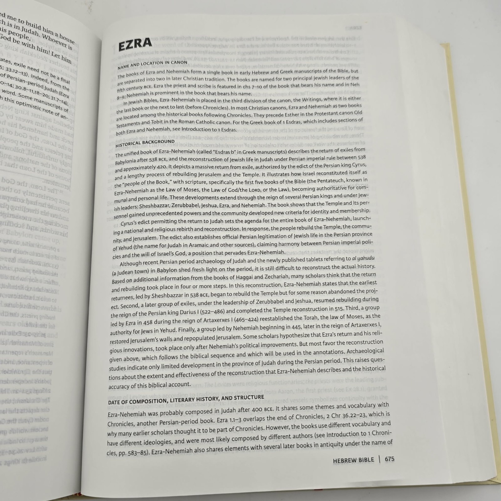 The New Oxford Annotated Bible: New Revised Standard Version Fifth Edition Study