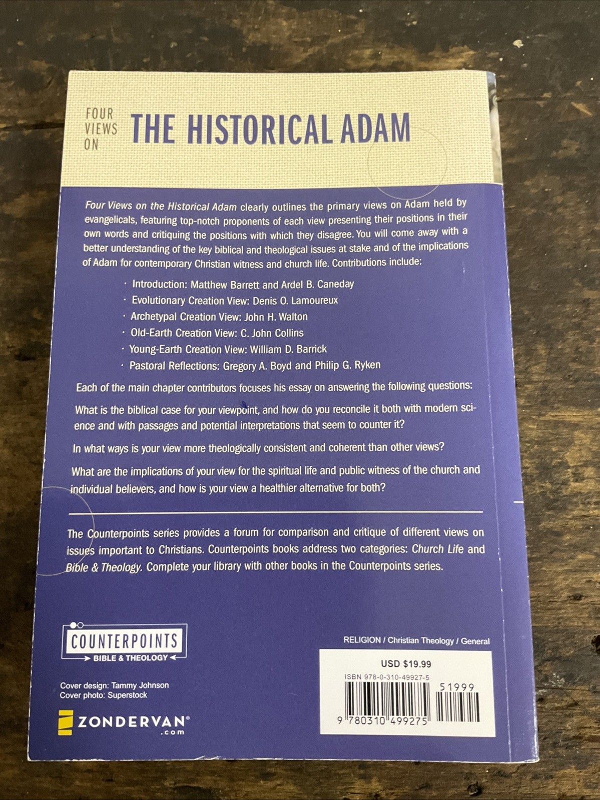 Counterpoints: Bible and Theology Ser.: Four Views on the Historical Adam