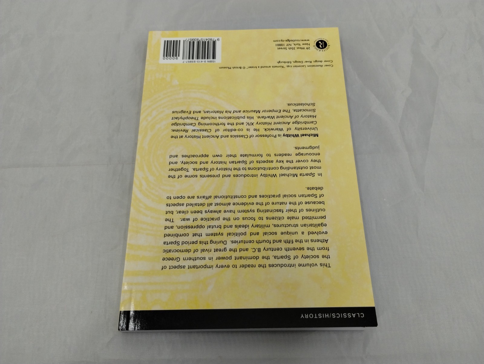 Sparta by Michael Whitby (2001, Uk-B Format Paperback)