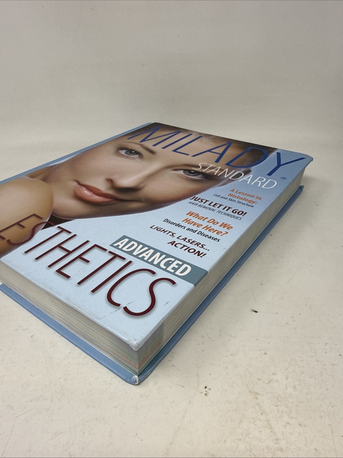 Milady Standard : Advanced Esthetics. Hardcover*Unused W/Cover Wear From Storage