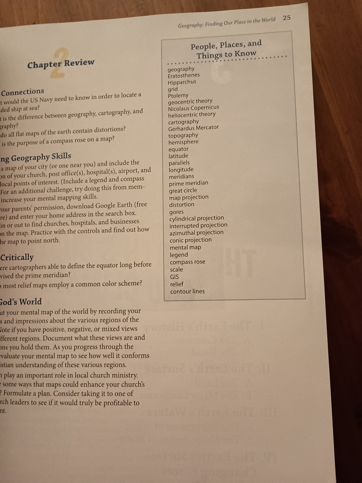BJU Press Cultural Geography Student Text and Activity Answer Key 4th Edition