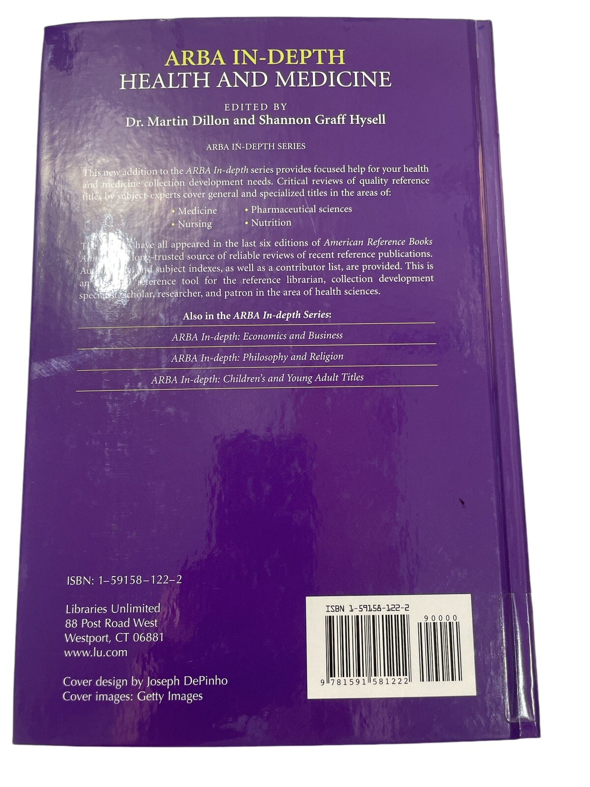 ARBA In-depth: Health and Medicine – Hardcover By Dillon, Martin – GOOD