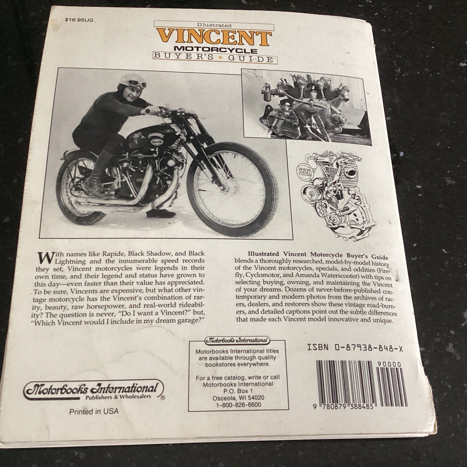 Illustrated Vincent Motorcycle Buyer’s Guide Miller, Zachary 9780879388485 Motor