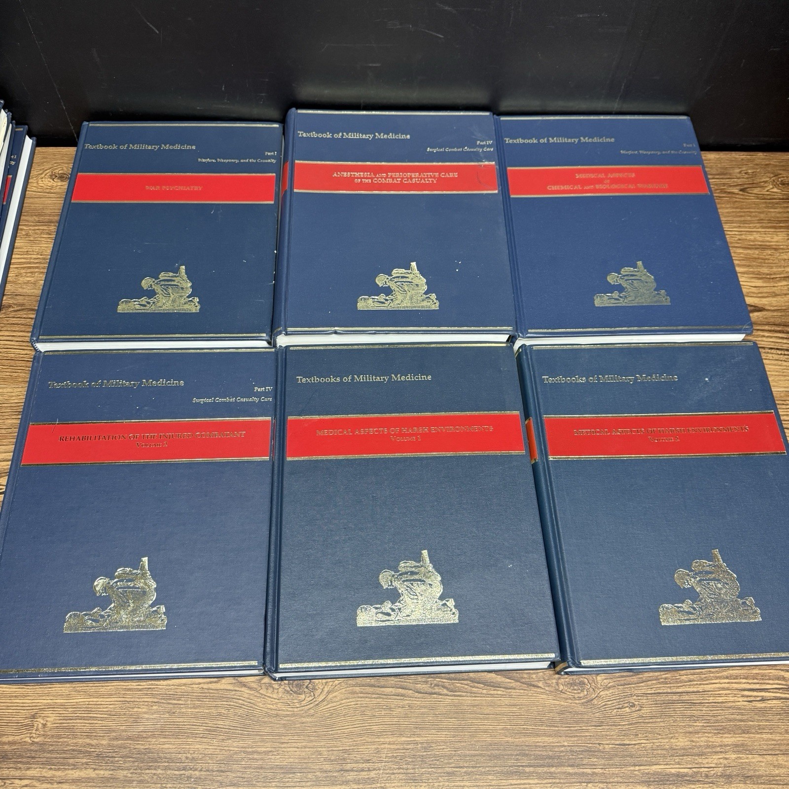 13 Book Set: TMM Textbook of Military Medicine, Surgeon General, US Army