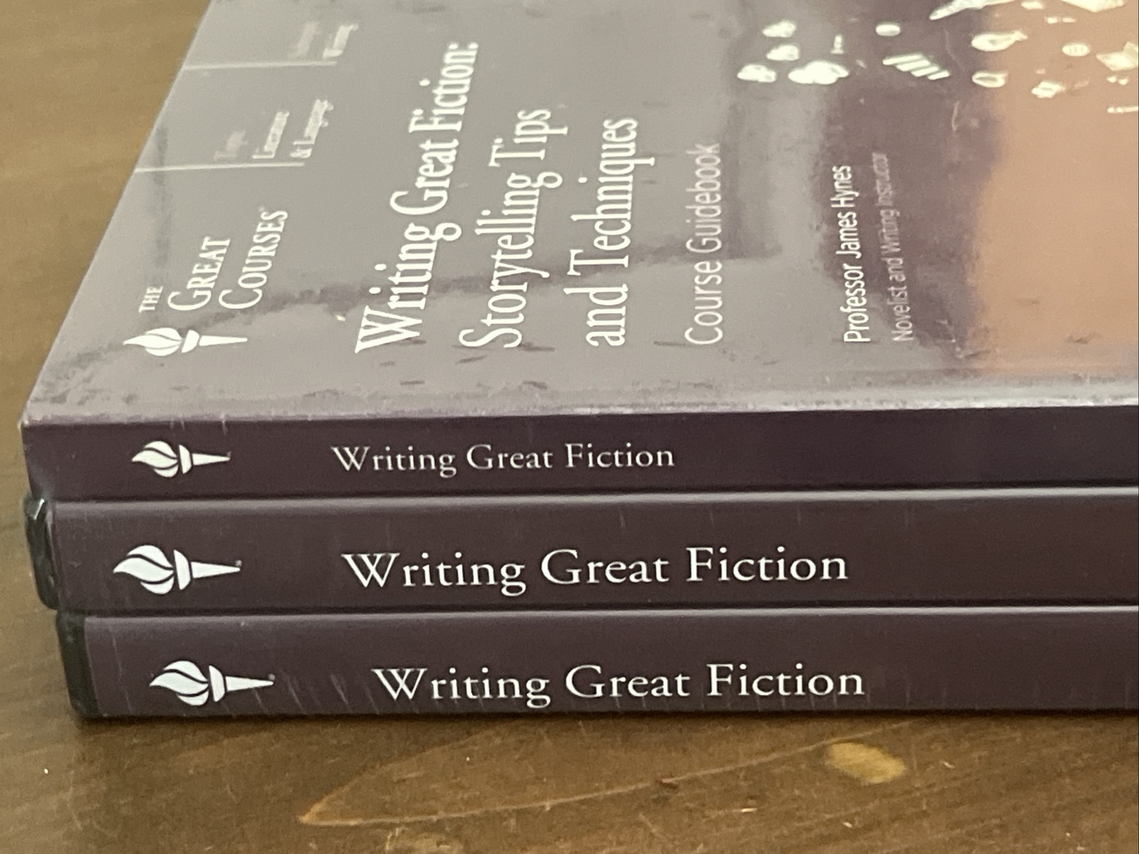 Great Courses WRITING GREAT FICTION Prof Hynes Course Guidebook + 12 DVDs NEW