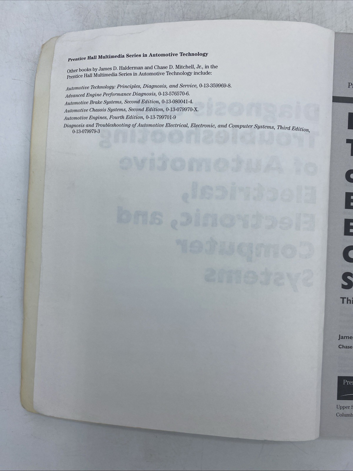 Diagnosis and Troubleshooting of Automotive Electrical, Electronics… 3rd Editi