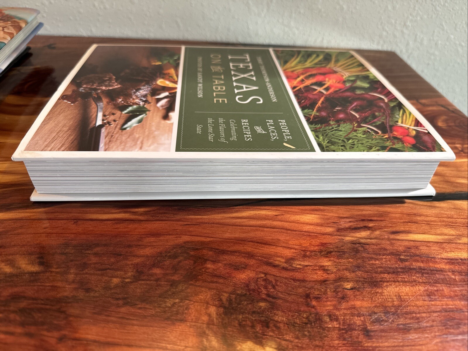 Texas on the Table: A Signed Hardcover Cookbook Recipes, Stories & Texas Culture
