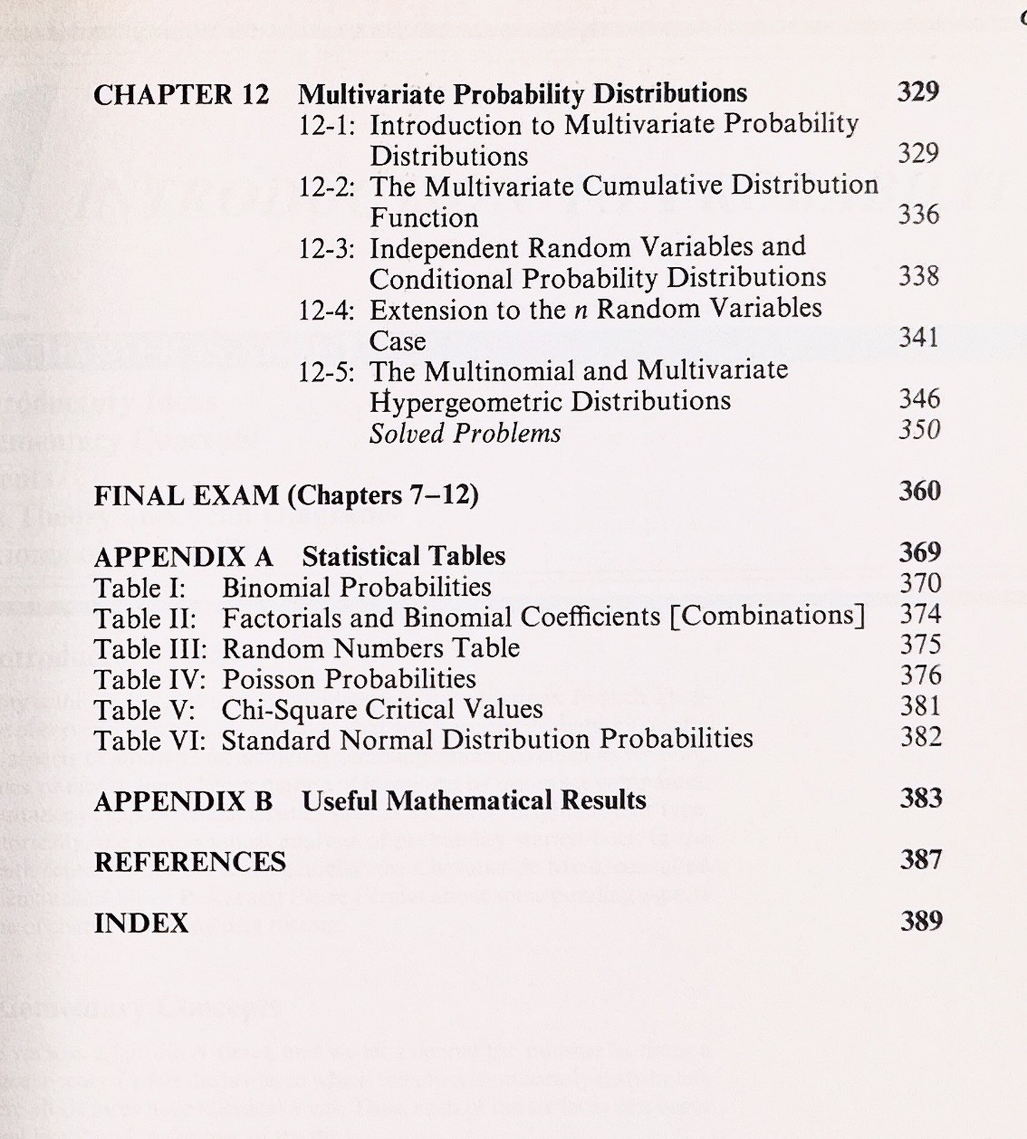 1992 Rothenberg HBJ COLLEGE OUTLINE: PROBABILITY & STATISTICS review manual TPB