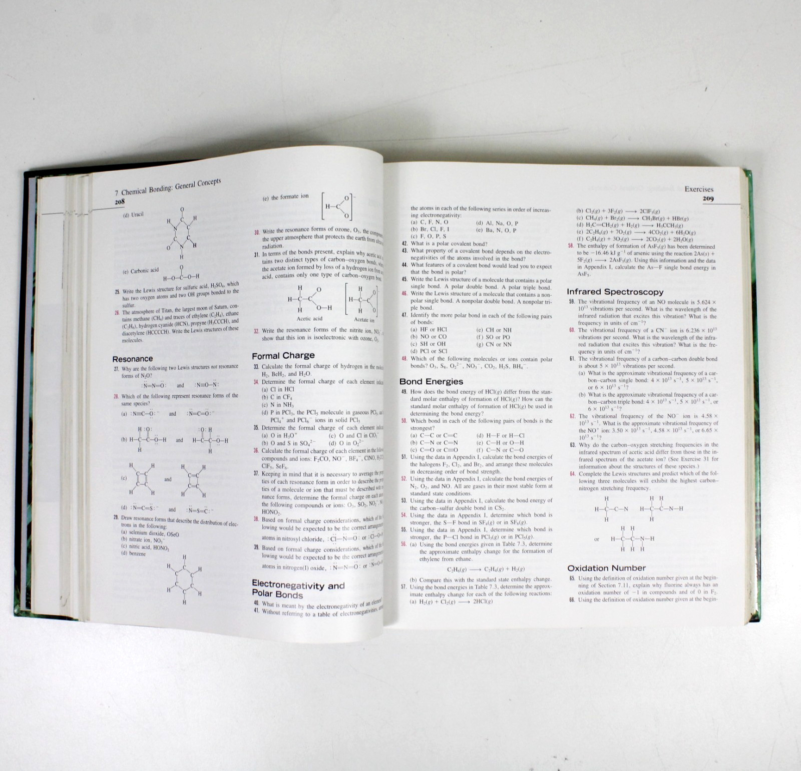General Chemistry by Holtzclaw, Robinson, Odom (Heath, 1991) Hardback